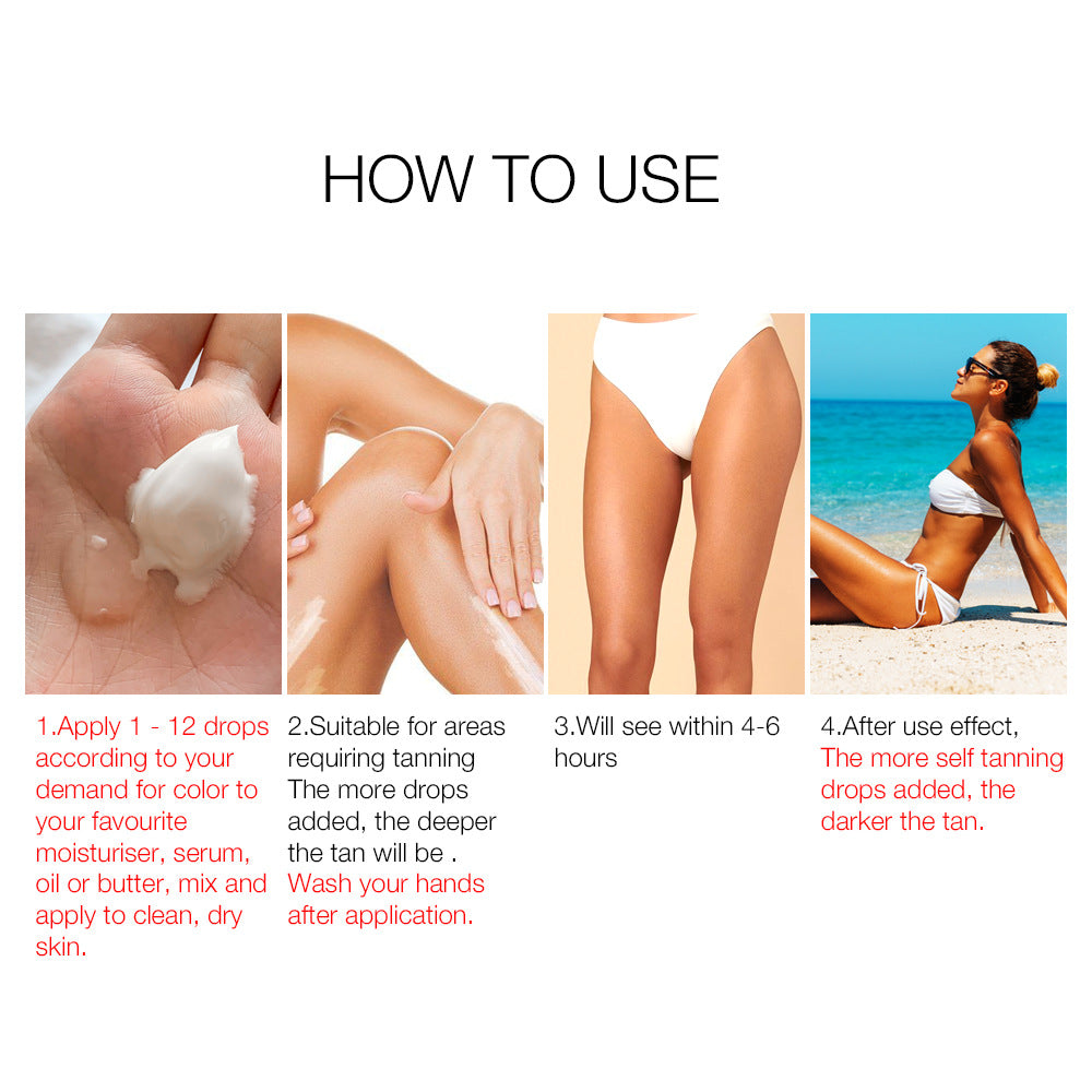 The Black Oil 30ml Sunless Wheat Color Body Lotion Nutrition Moisturizing Tanning Cream-f2925b041d3f09961e8469d7c5dc568a