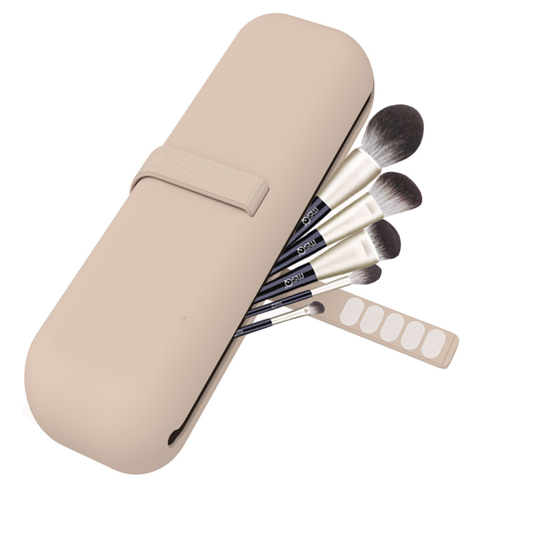Portable Multifunctional Makeup Kit Travel Makeup Brush Bag-ca9d7df697b6e45b7f93c0520803f972