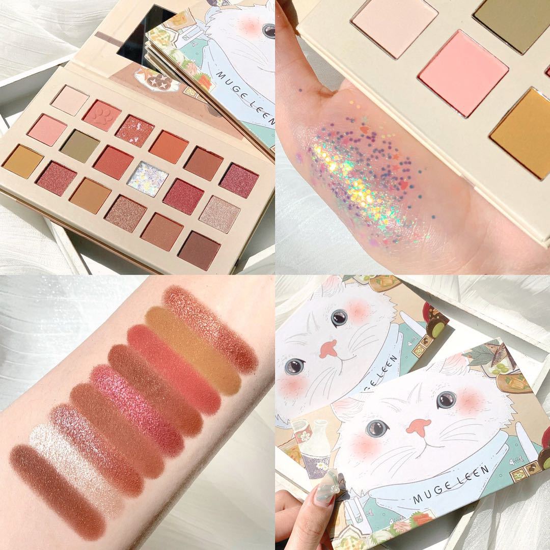 Waterproof powder, pearl light eye shadow-ea852493ffef8f76c531e886617cafe0