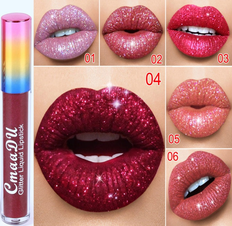 Symphony shiny matte metal lip gloss lipstick-698f01cc547b3c4b0ac66e6dcd92f8b2