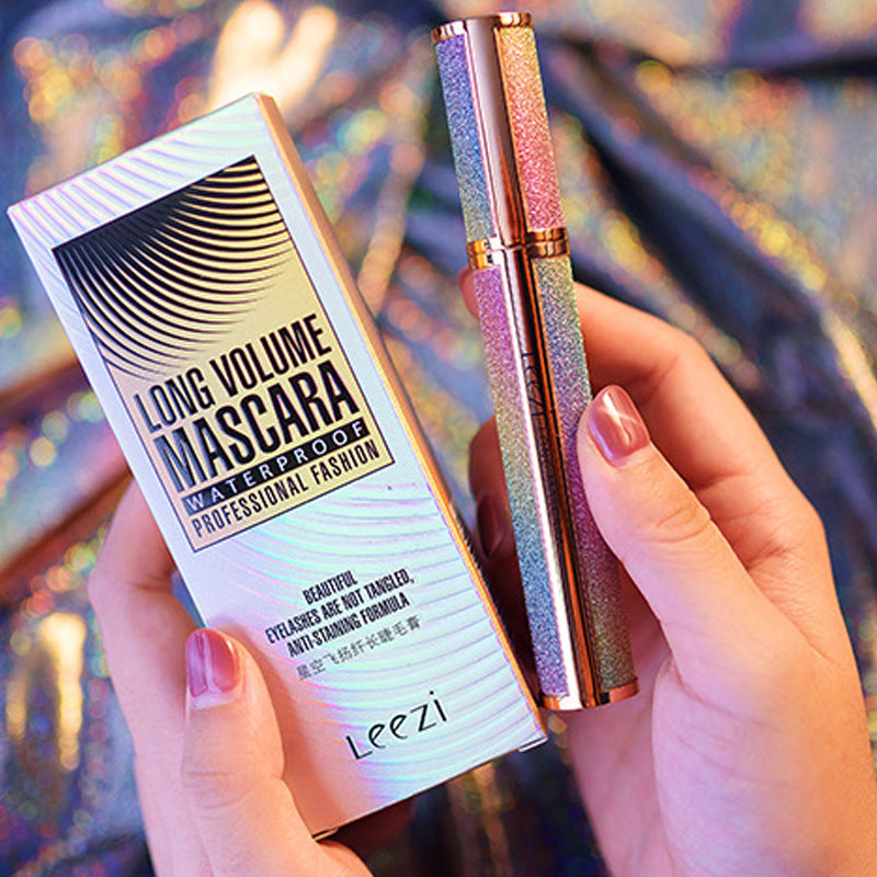 4d long thick curling waterproof and sweat-proof is not blooming star mascara-67c5115ffe2a3dbed9ba2ac0b78c2de3