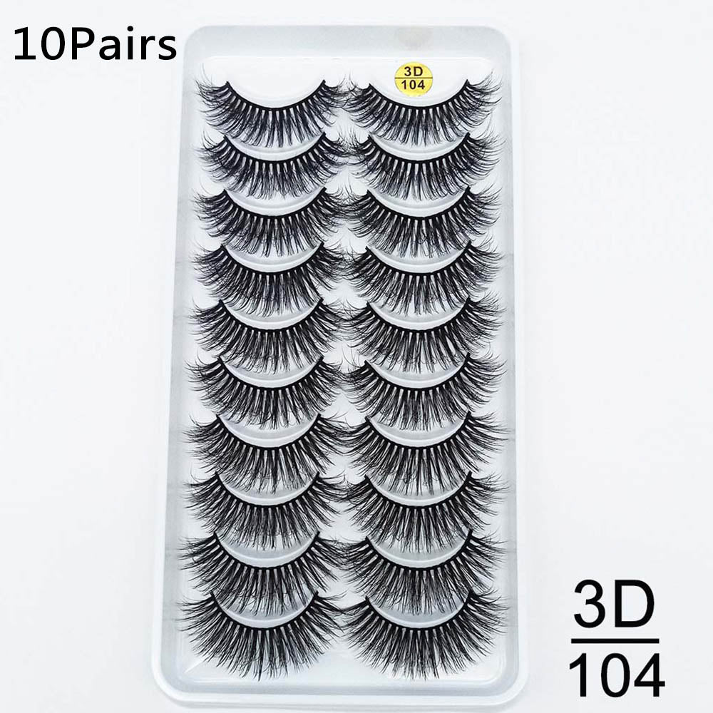 Ten pairs of false eyelashes-dc440ab3374654189e920f36d5247de9
