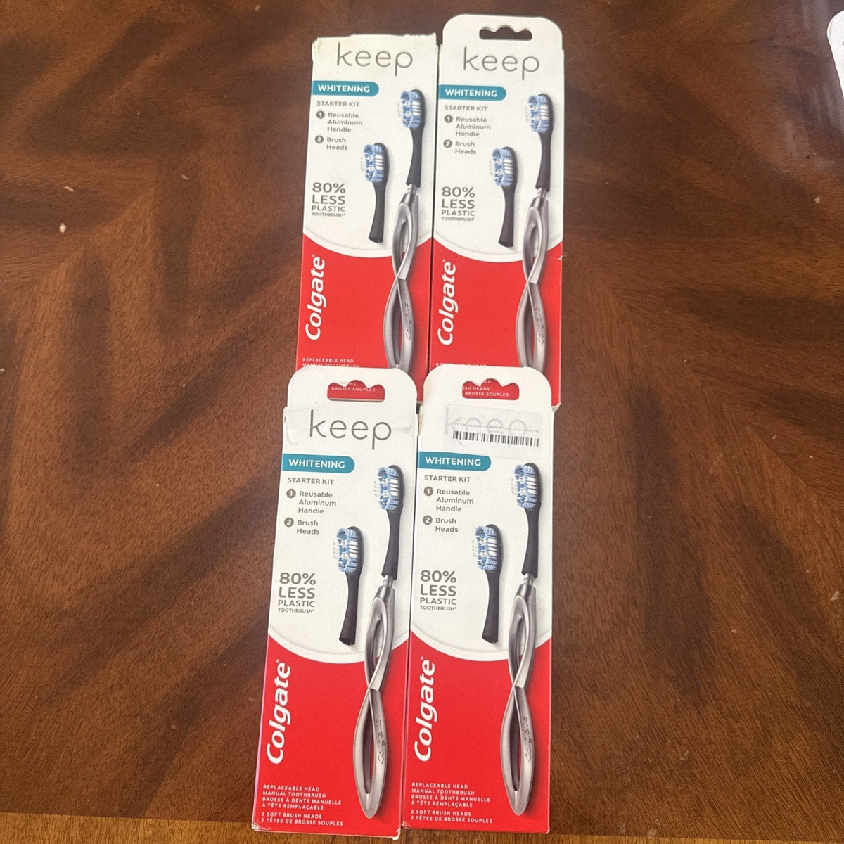 Colgate Keep Whitening Toothbrush Starter Kit, 4x 2-Pack-Colgate Keep Whitening Toothbrush Starter Kit, 4x 2-Pack