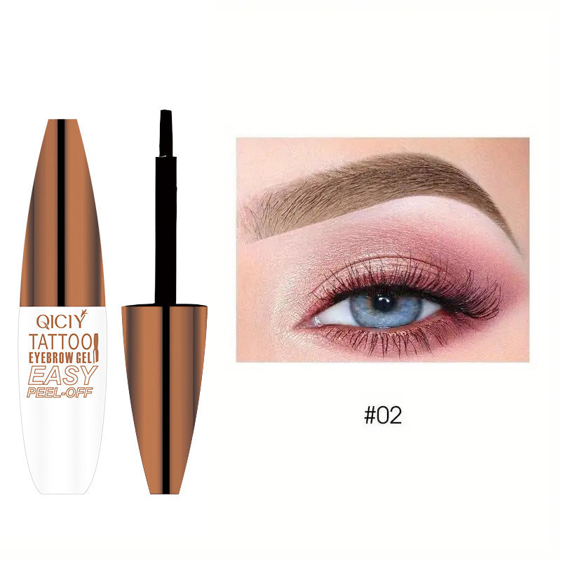 Tattoo Easy Peel Off Eyebrow Gel Cream Types Long-Lasting Smudge-Proof Sweat Resistant Waterproof Cosmetics-5e8bdd77b7ecedc441011fa128f2e0dc