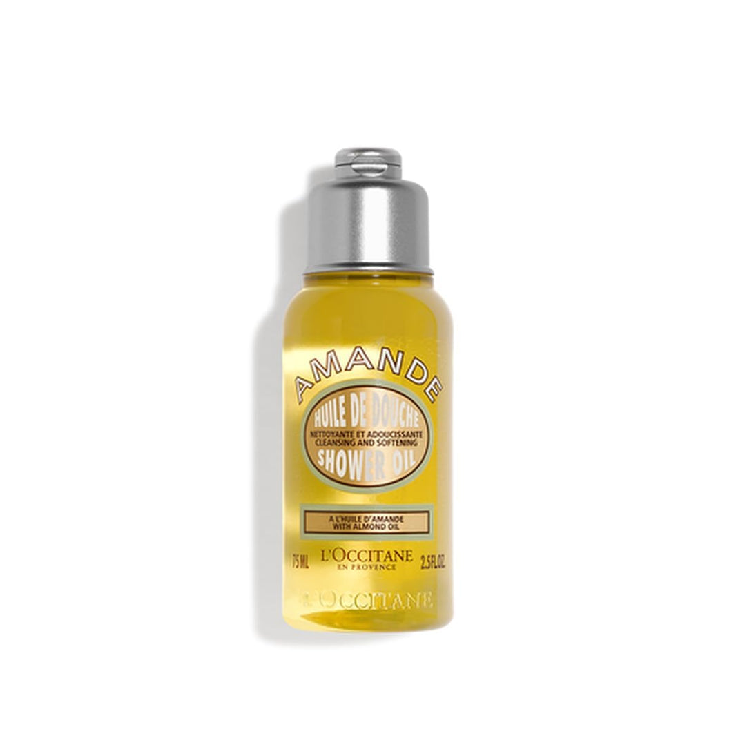 L'OCCITANE Cleansing & Softening Almond Shower Oil, Body Wash & Shaving Base Purifies & Smooths Without Drying Skin, Milky Lather, Nourishing Skincare-L'OCCITANE Cleansing & Softening Almond Shower Oil, Body Wash & Shaving Base Purifies & Smooths Without Drying Skin, Milky Lather, Nourishing Skincare