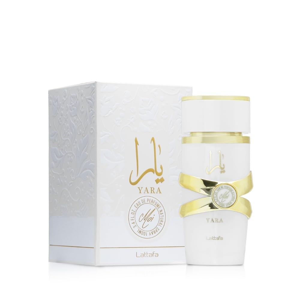 Lattafa Yara Moi - Floral, Fruity, Gourmand - Eau de Parfum Long-Lasting Fragrance for Women, 3.40 Ounce / 100 ml-Lattafa Yara Moi - Floral, Fruity, Gourmand - Eau de Parfum Long-Lasting Fragrance for Women, 3.40 Ounce / 100 ml