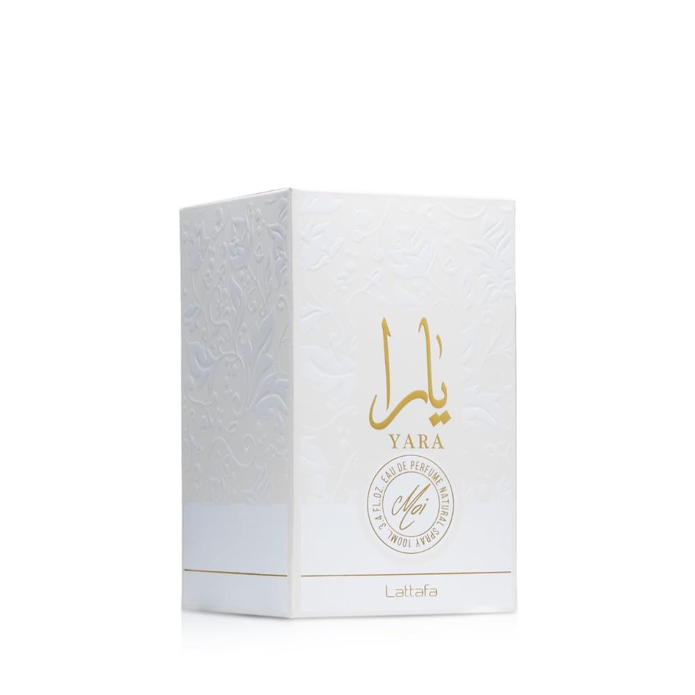 Lattafa Yara Moi - Floral, Fruity, Gourmand - Eau de Parfum Long-Lasting Fragrance for Women, 3.40 Ounce / 100 ml-Lattafa Yara Moi - Floral, Fruity, Gourmand - Eau de Parfum Long-Lasting Fragrance for Women, 3.40 Ounce / 100 ml