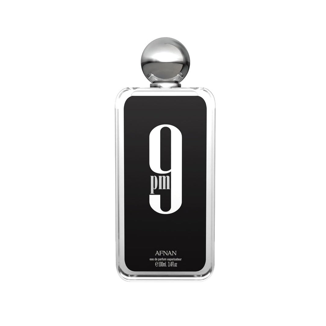 Afnan 9 PM For Men Eau De Parfum, 3.4 Fl. Oz-Afnan 9 PM For Men Eau De Parfum, 3.4 Fl. Oz