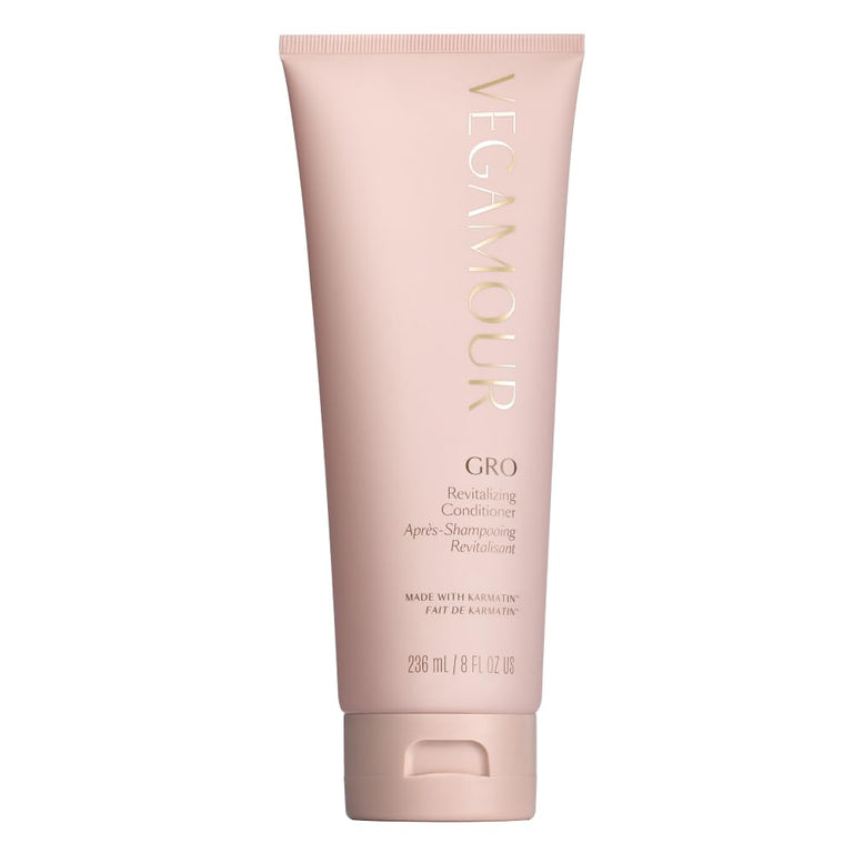 VEGAMOUR GRO Revitalizing Conditioner | Smooths, Strengthens and Adds Shine to Thinning Hair | Clean, Vegan, Cruelty-Free, Clinically Proven and Color Safe (8 Fl Oz)