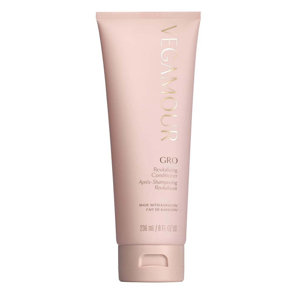 VEGAMOUR GRO Revitalizing Conditioner | Smooths, Strengthens and Adds Shine to Thinning Hair | Clean, Vegan, Cruelty-Free, Clinically Proven and Color Safe (8 Fl Oz)-VEGAMOUR GRO Revitalizing Conditioner | Smooths, Strengthens and Adds Shine to Thinning Hair | Clean, Vegan, Cruelty-Free, Clinically Proven and Color Safe (8 Fl Oz)