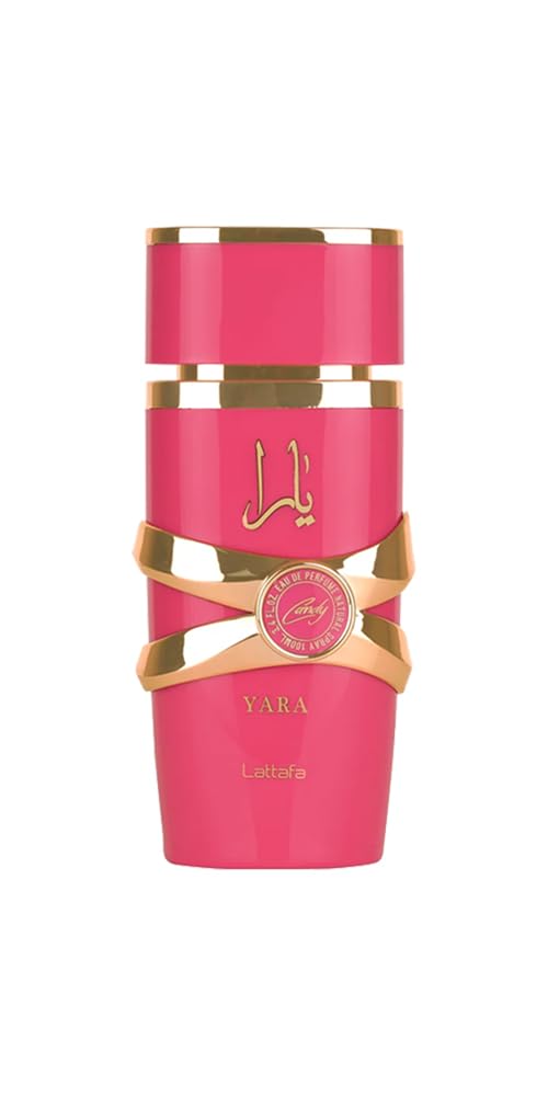 Lattafa Yara Candy - Vanilla, Fruity, Citrus, Floral - Eau de Parfum Long-Lasting Fragrance for Women, 3.40 Ounce / 100 ml-Lattafa Yara Candy - Vanilla, Fruity, Citrus, Floral - Eau de Parfum Long-Lasting Fragrance for Women, 3.40 Ounce / 100 ml