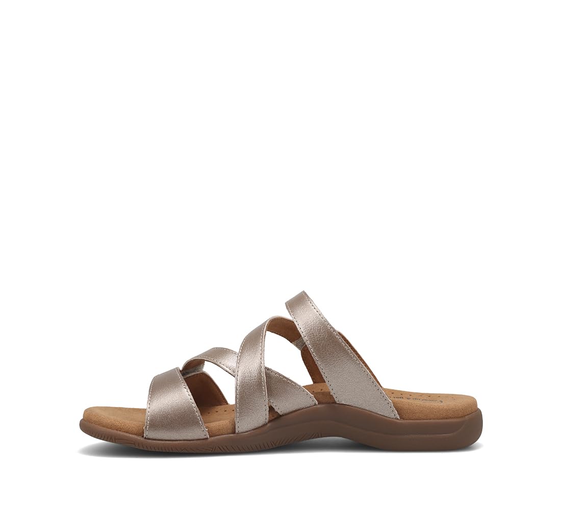 Taos Double U Premium Leather Women’s Sandal - Stylish Adjustable Strap Design with Arch Support, Cooling Gel Padding for All-Day Enjoyment and Walking Comfort-Taos Double U Premium Leather Women’s Sandal - Stylish Adjustable Strap Design with Arch Support, Cooling Gel Padding for All-Day Enjoyment and Walking Comfort