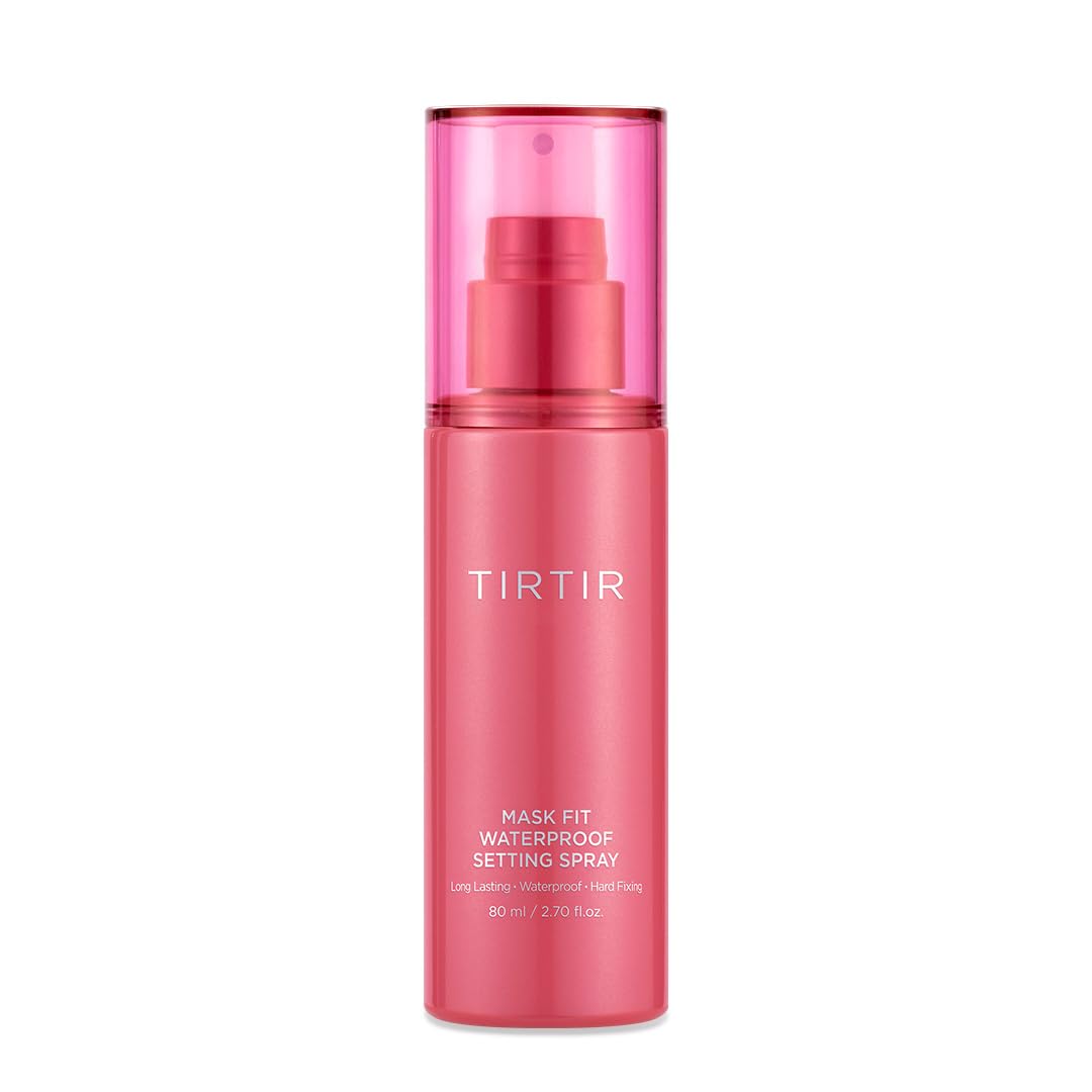 TIRTIR Waterproof Setting Spray – 24 Hour Long Lasting Fix, Sweatproof Water Resistant Makeup Finisher – Ethanol Free, Semi Matte Finish for Oily Skin – Korean Makeup Fixer-TIRTIR Waterproof Setting Spray – 24 Hour Long Lasting Fix, Sweatproof Water Resistant Makeup Finisher – Ethanol Free, Semi Matte Finish for Oily Skin – Korean Makeup Fixer