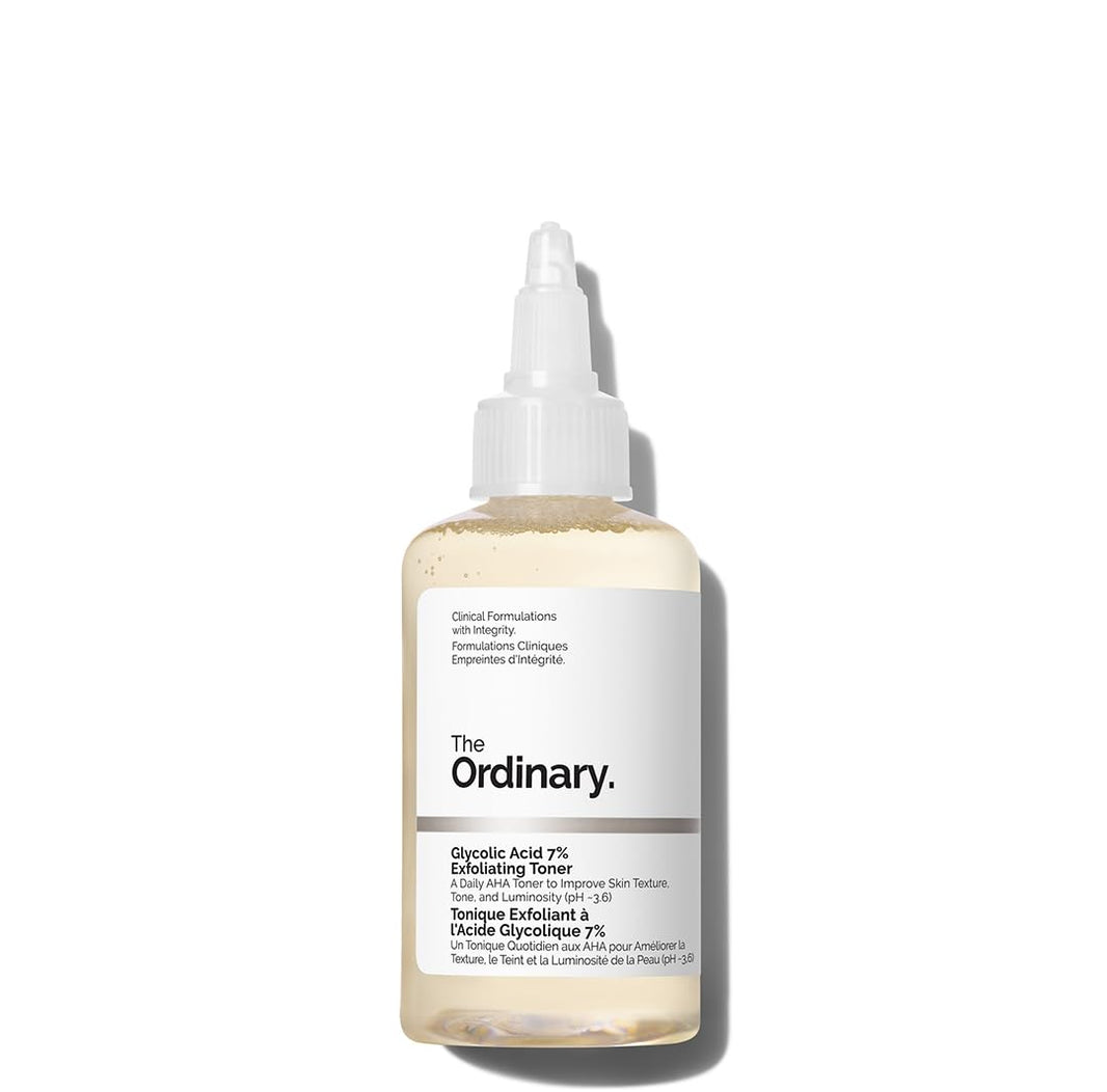 The Ordinary Glycolic Acid 7% Exfoliating Toner, Brightening and Smoothing Daily Toner for More Even-Looking Skin Tone-The Ordinary Glycolic Acid 7% Exfoliating Toner, Brightening and Smoothing Daily Toner for More Even-Looking Skin Tone