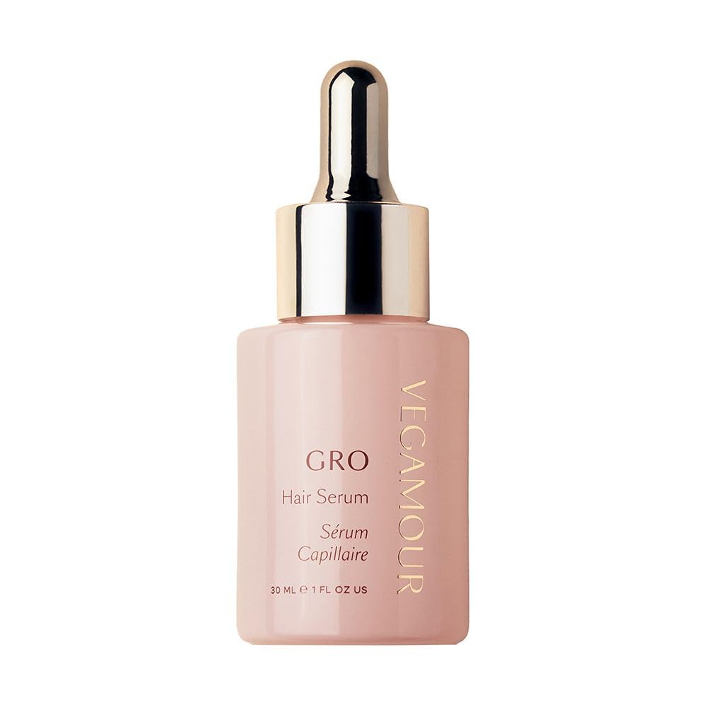VEGAMOUR GRO Hair Serum for Hair Thinning & Shedding, Thicker Fuller Looking Hair In As Soon As 90 Days, Non Oily, Bergamot Scent, Vegan & Cruelty Free-VEGAMOUR GRO Hair Serum for Hair Thinning & Shedding, Thicker Fuller Looking Hair In As Soon As 90 Days, Non Oily, Bergamot Scent, Vegan & Cruelty Free