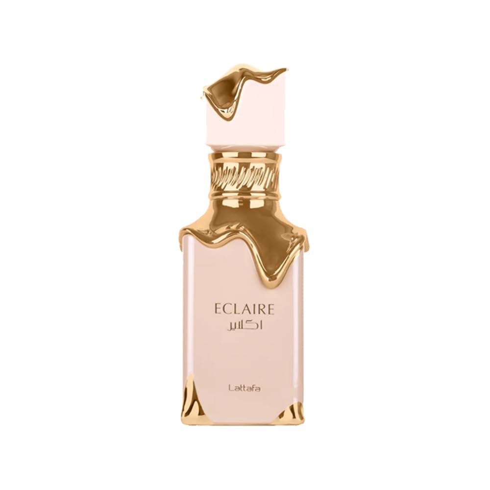 Lattafa Eclaire - Vanilla, Caramel, Sweet, Floral - Eau de Parfum Long-Lasting Fragrance for Women, 3.40 Ounce / 100 ml-Lattafa Eclaire - Vanilla, Caramel, Sweet, Floral - Eau de Parfum Long-Lasting Fragrance for Women, 3.40 Ounce / 100 ml