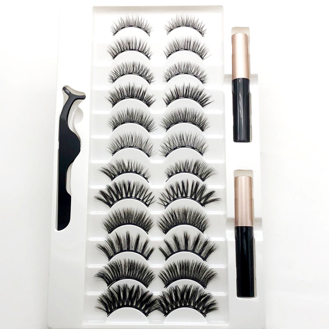 10 pairs of magnetic false eyelashes-ec2eabc9fd5c88d9877304210902daff