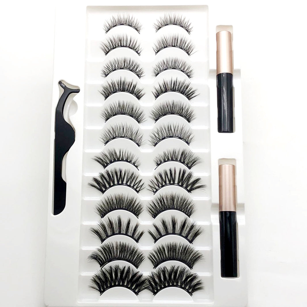 10 pairs of magnetic false eyelashes-ec2eabc9fd5c88d9877304210902daff