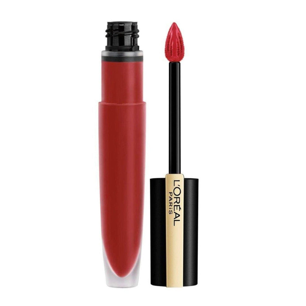 L'Oréal Paris Rouge Signature Lightweight Matte Lip Stain, 460 Armored, 0.23 fl oz-L'Oréal Paris Rouge Signature Lightweight Matte Lip Stain, 460 Armored, 0.23 fl oz