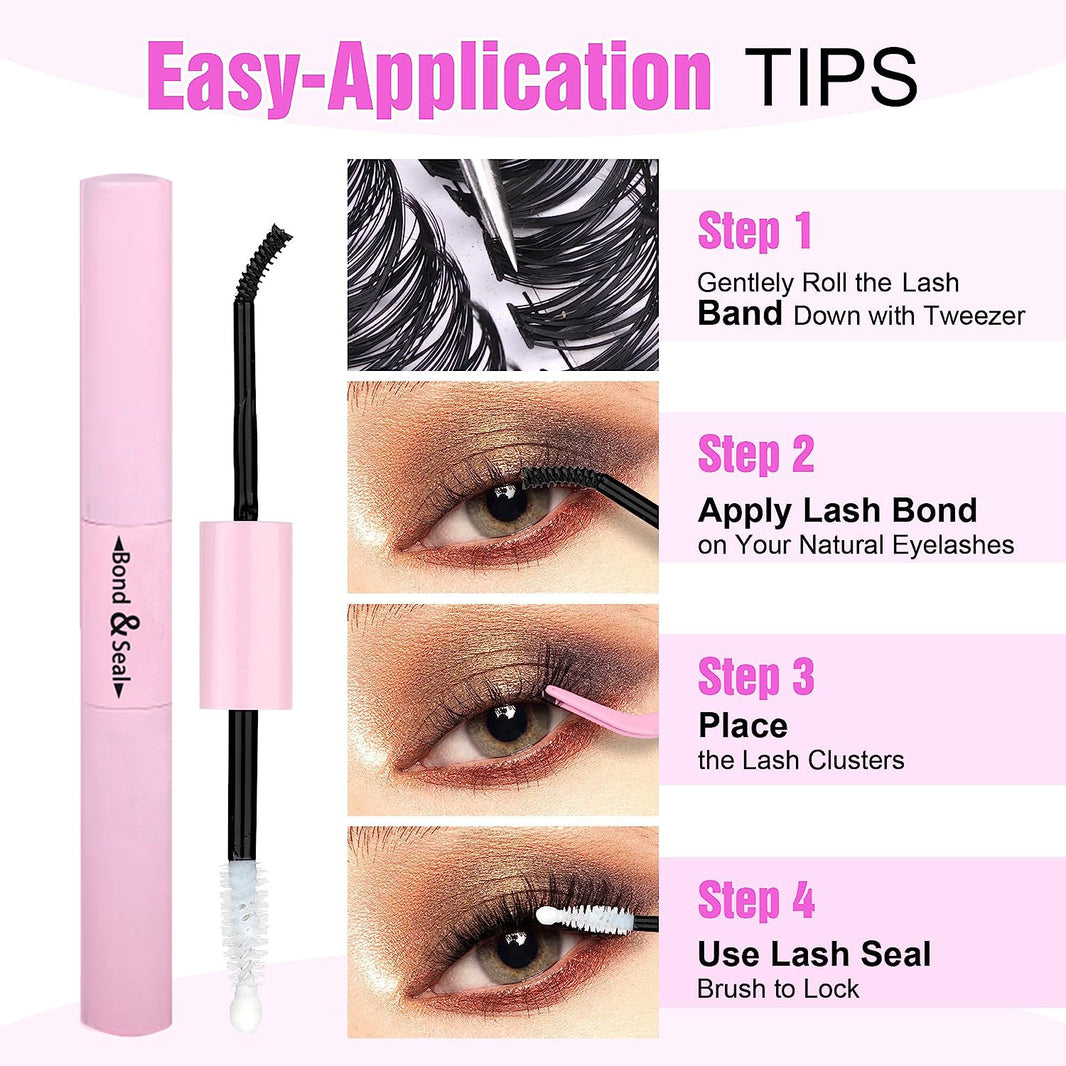 False Eyelashes 30D40D Eyelashes Mixed Suit-6974010f024df61c62b68e5304f8f743