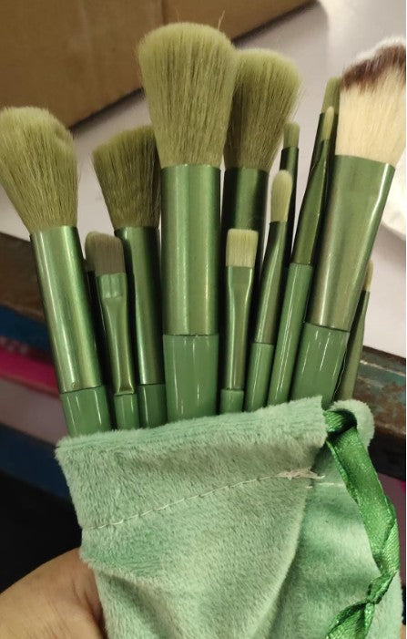 13Pcs Makeup Brush Set Make Up Concealer Brush Blush Powder Brush Eye Shadow Highlighter Foundation Brush Cosmetic Beauty Tools-52a5fa99ac048db195820b8fc9b761f6