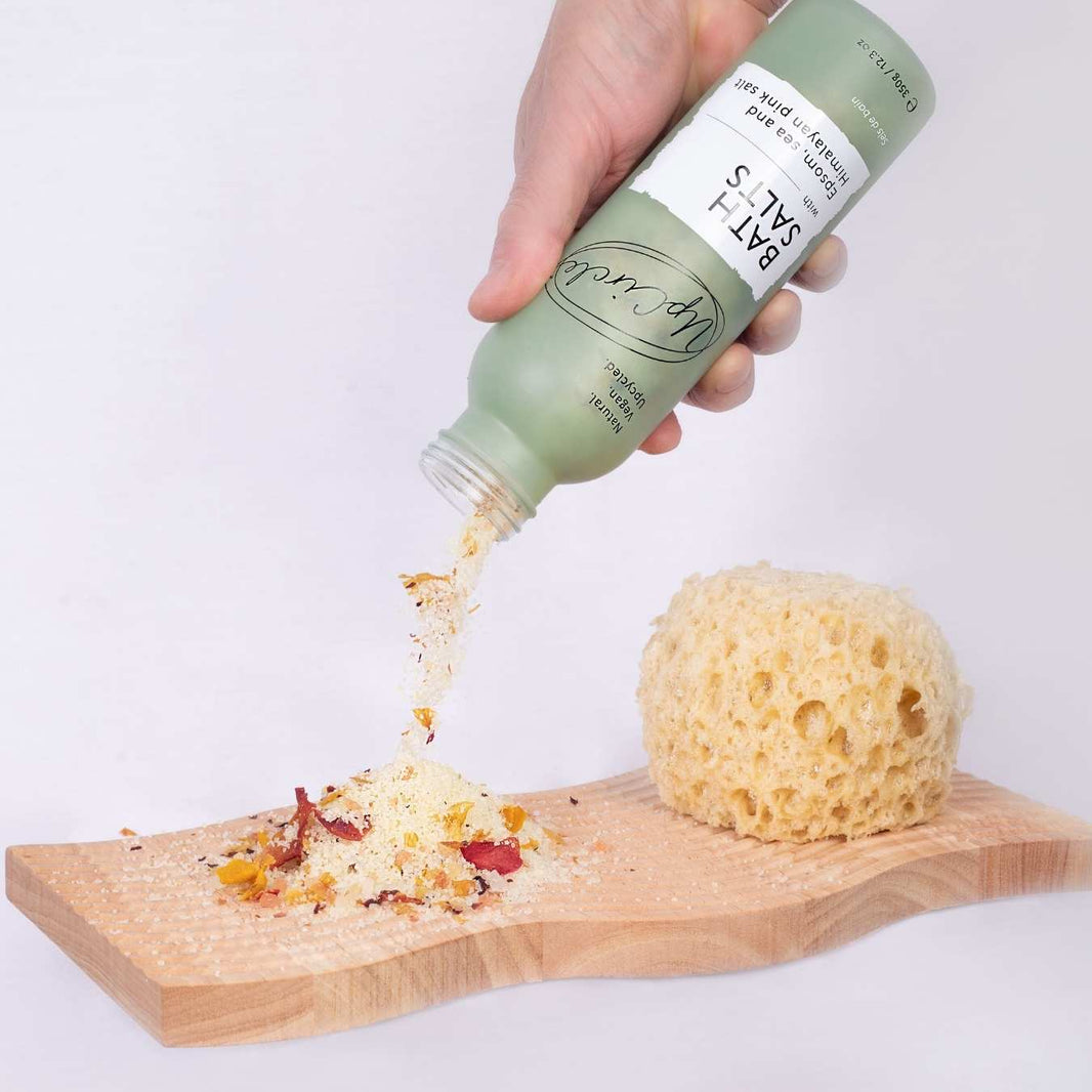Bath Salts with Epsom, Sea and Himalayan Pink Salt-Bath Salts with Epsom, Sea and Himalayan Pink Salt
