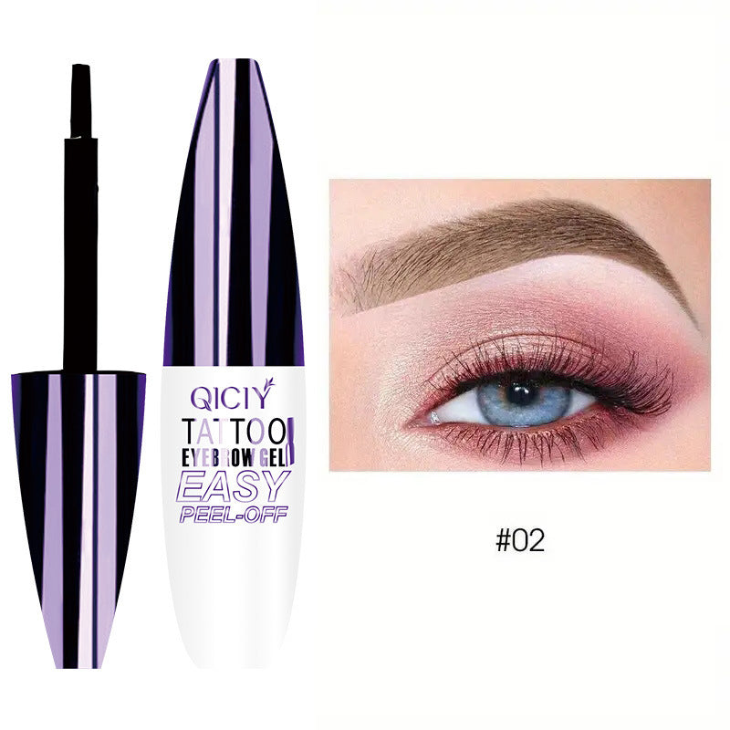 Tattoo Easy Peel Off Eyebrow Gel Cream Types Long-Lasting Smudge-Proof Sweat Resistant Waterproof Cosmetics-3ad41ee426510d1501efacdcb05265f3