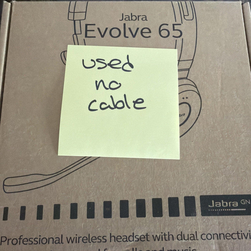 Jabra Evolve 65 SE Mono Wireless Headset with Bluetooth and Noise Cancelling Mic-Jabra Evolve 65 SE Mono Wireless Headset with Bluetooth and Noise Cancelling Mic