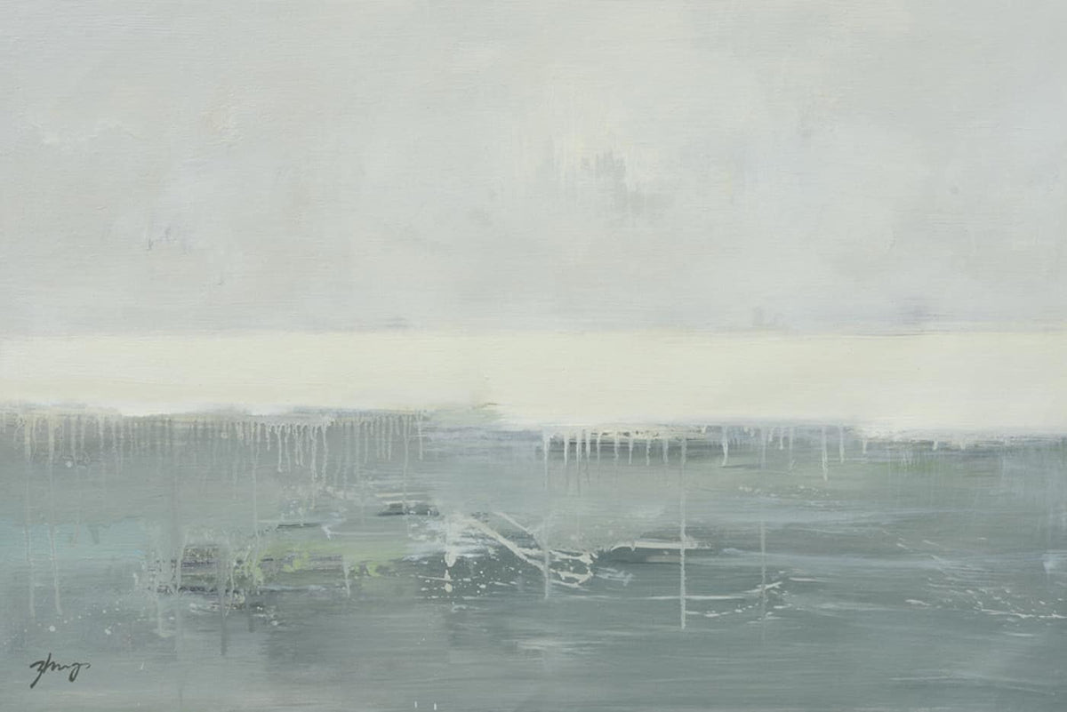 Original Oil Painting of Abstract ocean-Original Oil Painting of Abstract ocean