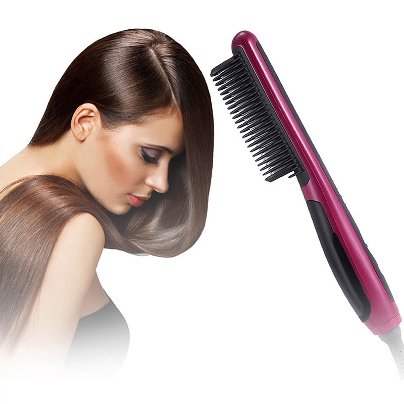 Home automatic adjustable temperature red hair straightener-eccb23eb8f94d4f3b110f1716339431