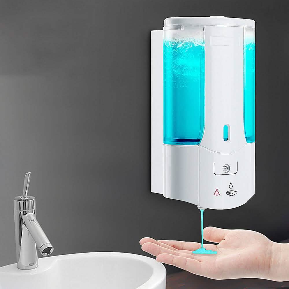 450mL Wall Mounted Automatic Infrared Sensor Hand-Free Soap Dispenser-450mL Wall Mounted Automatic Infrared Sensor Hand-Free Soap Dispenser