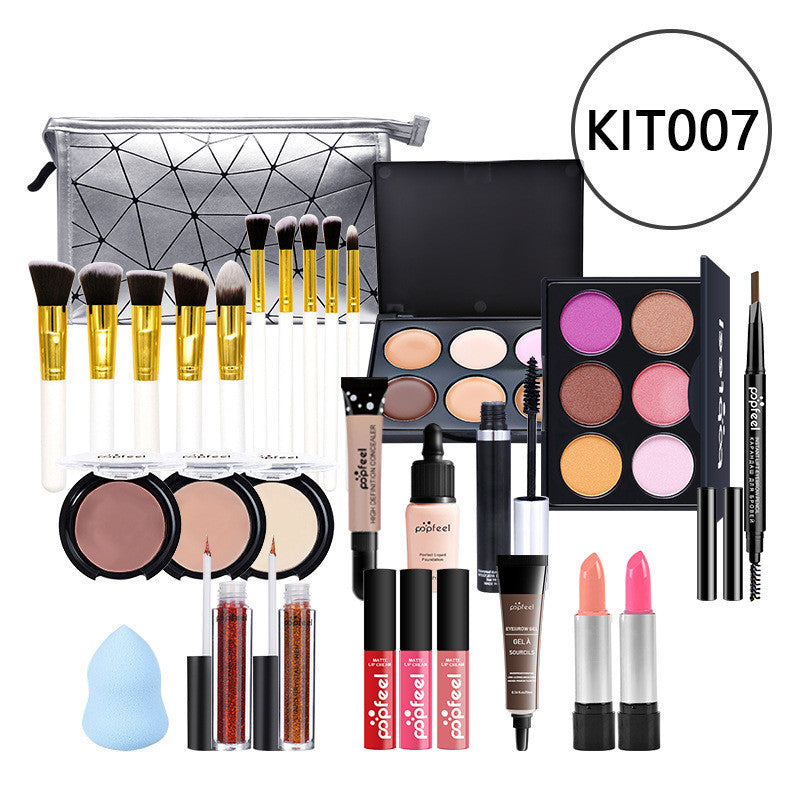 Makeup Cosmetics Set Beginner Combination Concealer Eyeliner Eyebrow Pencil-f930535e4e3375f625af5bd5ebe5a922