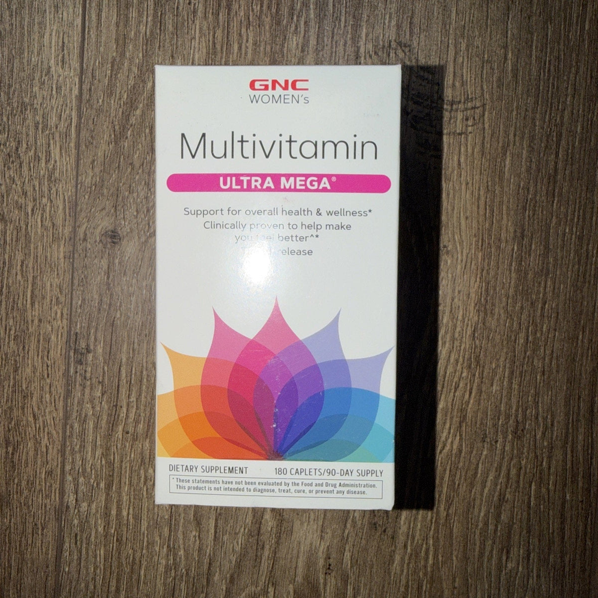 GNC Women's Ultra Mega Multivitamin Caplets, 180 Count (Best By 11/2026)-GNC Women's Ultra Mega Multivitamin Caplets, 180 Count (Best By 11/2026)