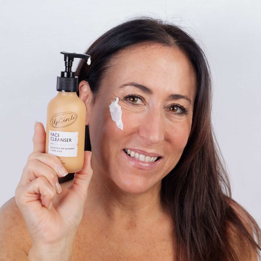 Cleansing Face Milk with Oat Powder + Aloe Vera-Cleansing Face Milk with Oat Powder + Aloe Vera