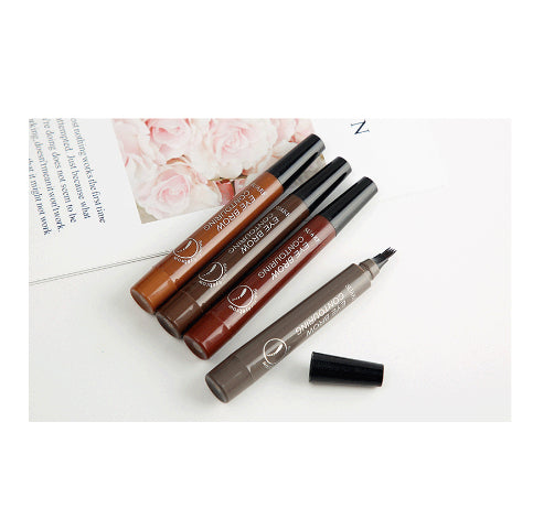 Four-headed Eyebrow Pencil Long-lasting No Blooming-f97a2a711b7fb618c4e775274586b11f