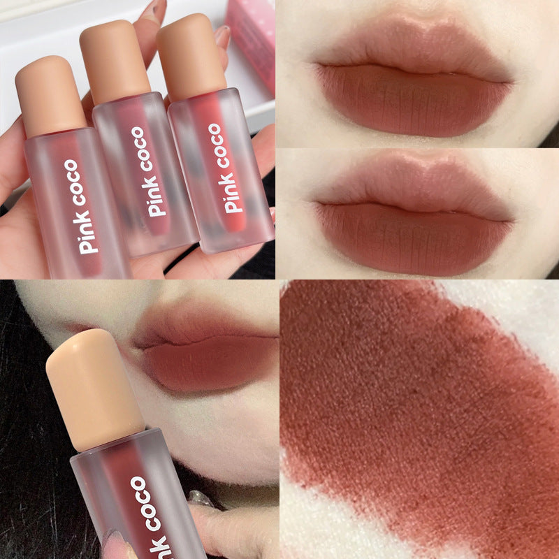 Student Lipstick Matte Lip Mud Lip Gloss-a44c26f4c07e2d924ad59a7d5619982e