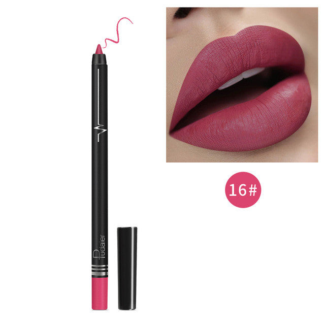 Matte mist face waterproof lip liner-58aabaad3dd7d2be41225e8fe1aef05b