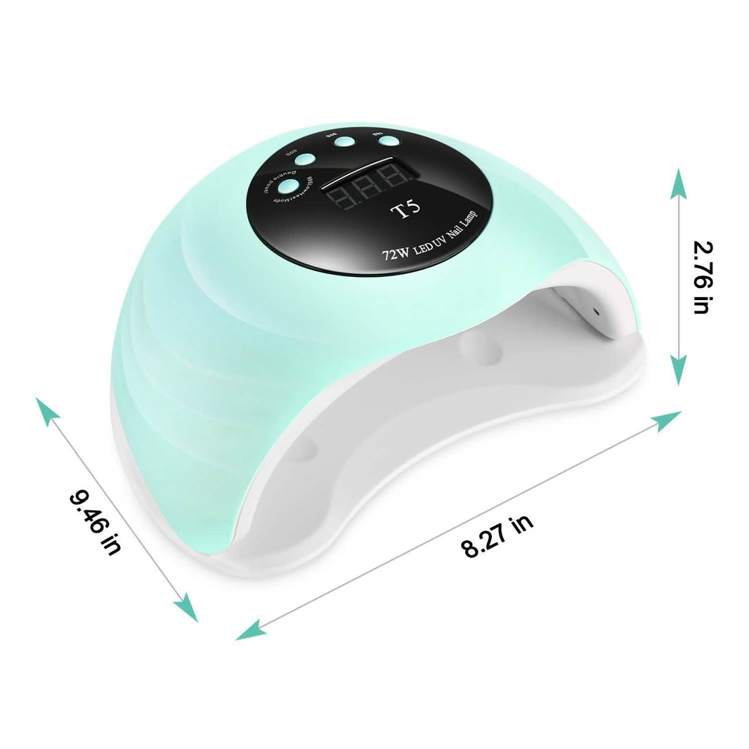 48W UV LED Gel Nail Lamp with 4 Timer-48W UV LED Gel Nail Lamp with 4 Timer