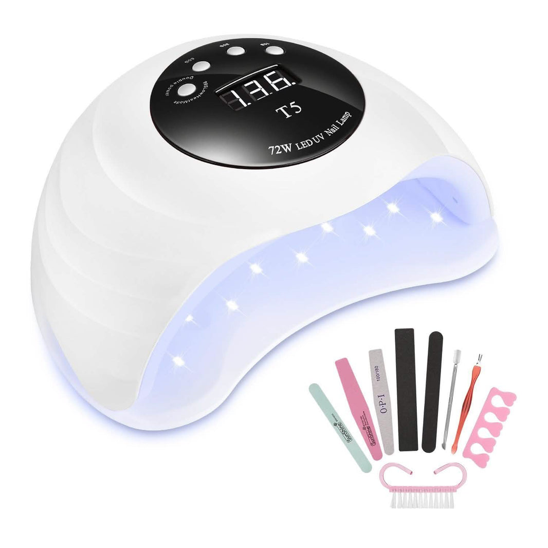 48W UV LED Gel Nail Lamp with 4 Timer-48W UV LED Gel Nail Lamp with 4 Timer