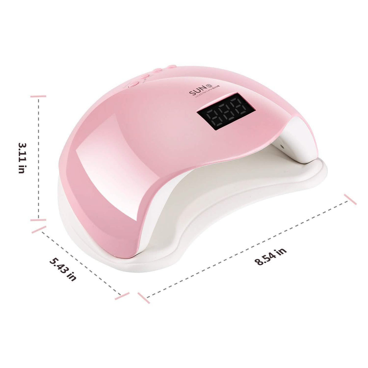 48W UV LED Gel Nail Lamp with 4 Timer-48W UV LED Gel Nail Lamp with 4 Timer