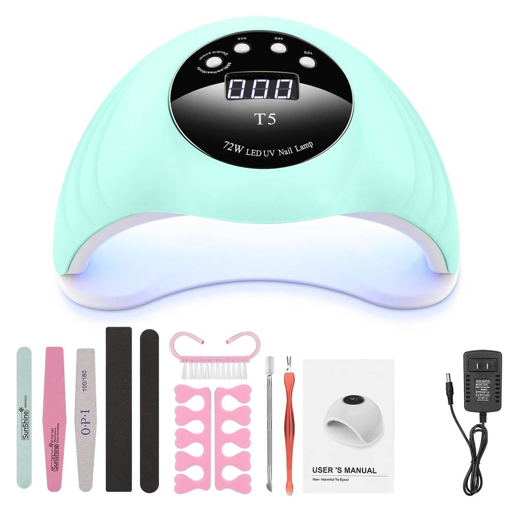 48W UV LED Gel Nail Lamp with 4 Timer-48W UV LED Gel Nail Lamp with 4 Timer