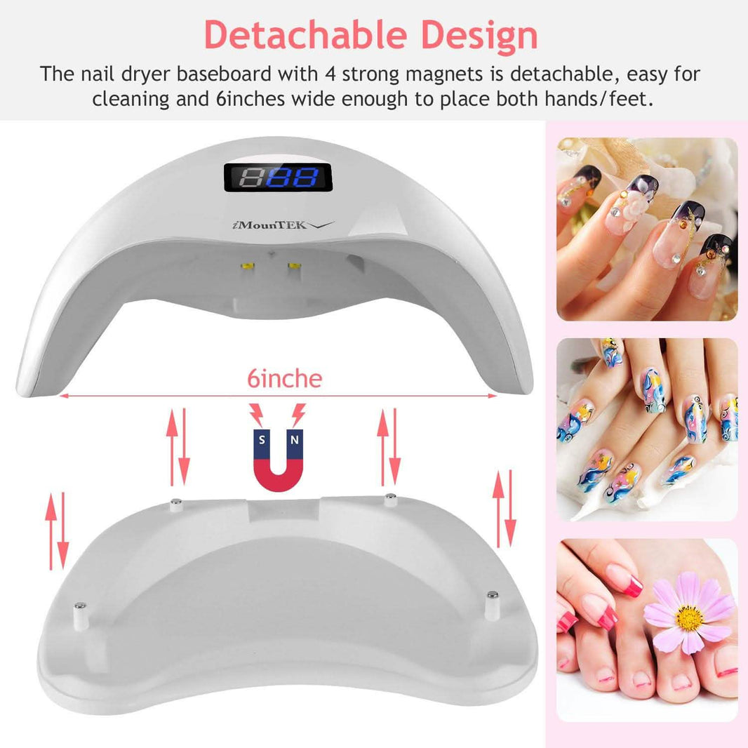 48W UV LED Nail Lamp Gel Polish Nail Dryer-48W UV LED Nail Lamp Gel Polish Nail Dryer
