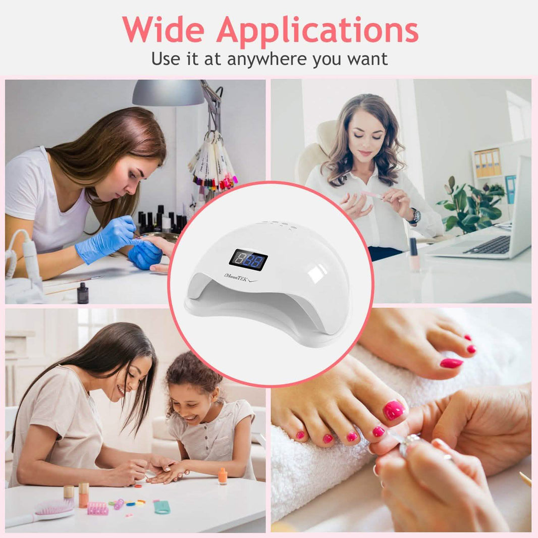 48W UV LED Nail Lamp Gel Polish Nail Dryer-48W UV LED Nail Lamp Gel Polish Nail Dryer