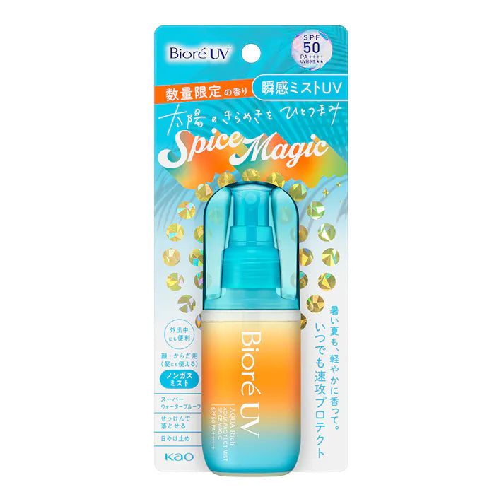 Biore UV Aqua Rich Aqua Protect Mist SPF 50 PA++++-Biore UV Aqua Rich Aqua Protect Mist SPF 50 PA++++