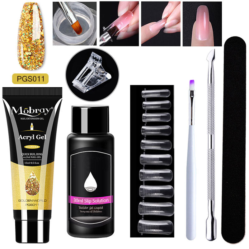 7-Piece Nail Art Crystal Extender Set-3de415e7064ebcc1e33b17effdbae091