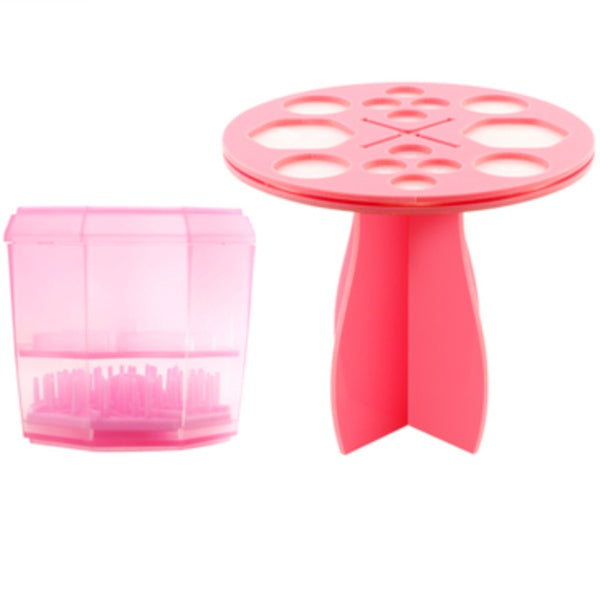 14 Hole Make up Brush Set Dry Rack Drying Brushes Shelf Multifunction Stand Display Cosmetic Clean Tool Wash Makeup Brush Holder-887ffe20a4cf47e98452ea314cc81081