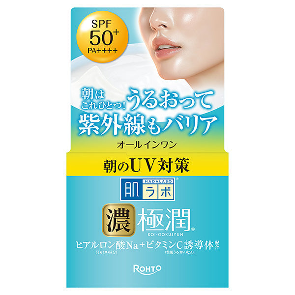Rohto Hada Labo Gokujyun UV White Gel SPF 50+ PA++++-Rohto Hada Labo Gokujyun UV White Gel SPF 50+ PA++++