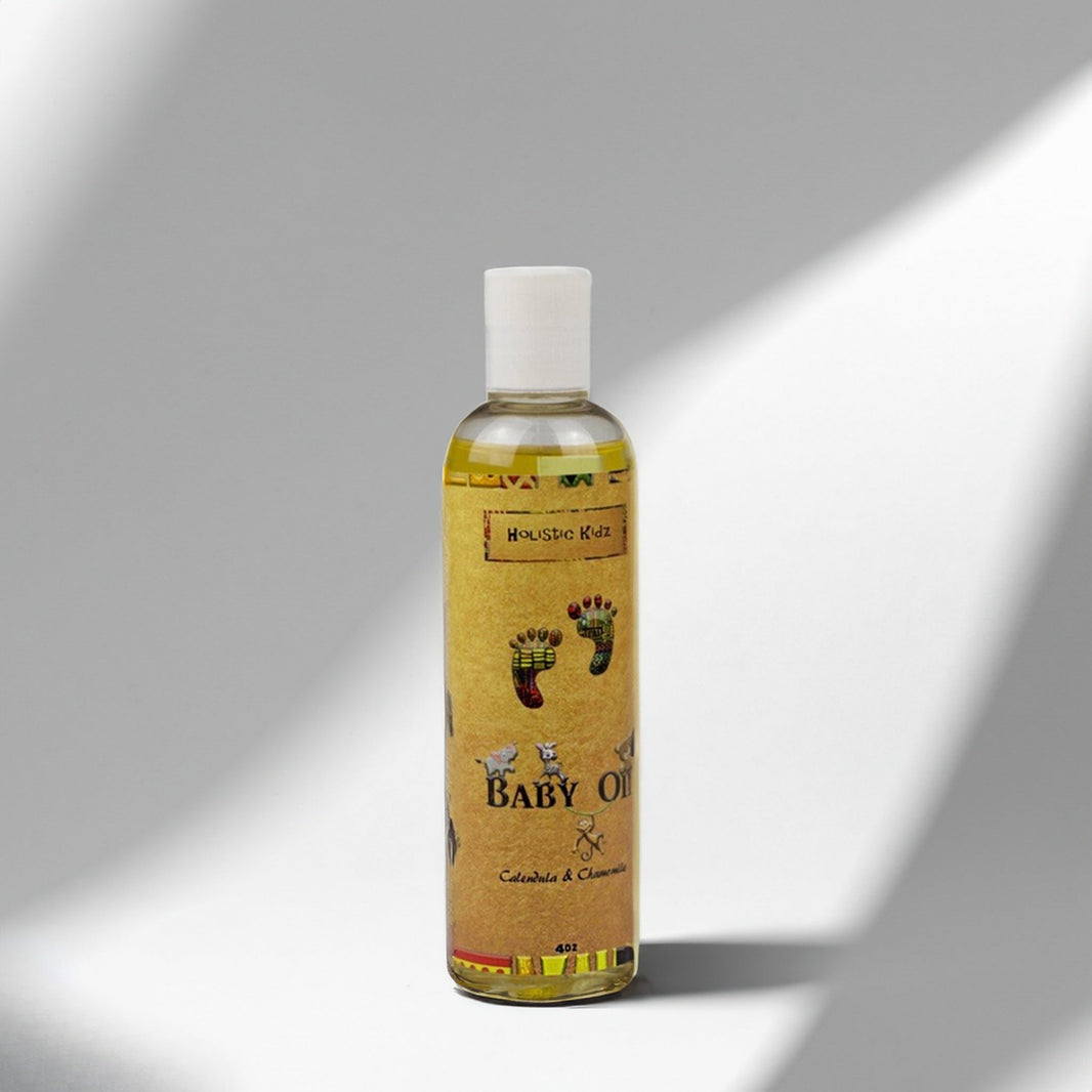 Lulu's Holistics Baby Oil Gentle Conditioning Body Oil (4oz)-Lulu's Holistics Baby Oil Gentle Conditioning Body Oil (4oz)