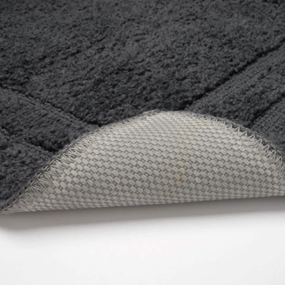 2-Piece: Bibb Home Microfiber Shag Bath Mat Set-2-Piece: Bibb Home Microfiber Shag Bath Mat Set
