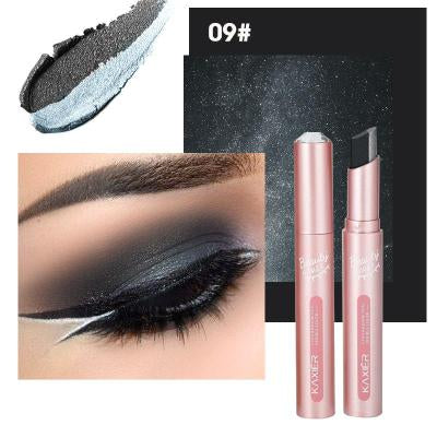 Waterproof And Sweat-proof Gradient Two-color Lazy Eyeshadow Stick-e2b8872c2b597cba709c531a527d0fb6
